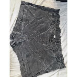 Aerie Charcoal Pocketed Light Pull On Shorts Women’s Medium